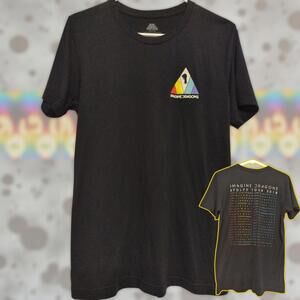 Imagine Dragons Evolve Tour 2018 Rock Band Black M Tee pop thunder indie grunge